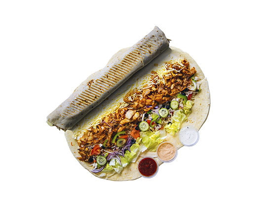 BRITISH KEBAB TORTILLA SPECIAL (50cm) 